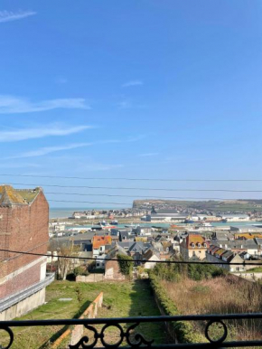 Studio Le Tréport - vue sur la mer & la falaise